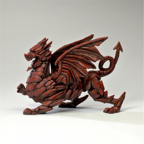Edge Sculpture Dragon Red