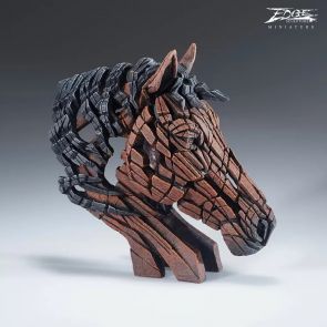 Edge Sculpture Horse Bust Miniature (Bay) (Pre Order)