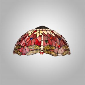 Bfs Lighting Haze 40cm Shade Only  For Pendant/Ceiling/Table Lamp, Purple/Pink/Crystal IL2727