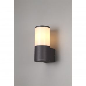 Bfs Lighting Maxine Wall Lamp 1 x E27, IP54, Anthracite/Opal,     ILOP/5777HS