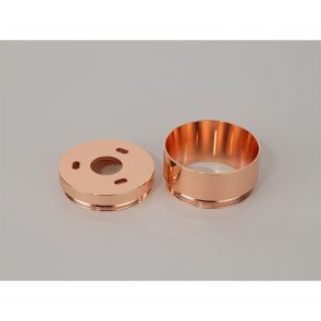 Bfs Lighting Sienna 2cm Face Ring & 1cm Back Ring Accessory Pack, Rose Gold IL5408HS