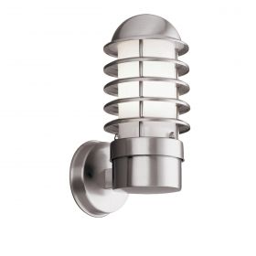 Bfs Lighting Louvre Outdoor Wall Light - Steel Metal & Polycarbonate