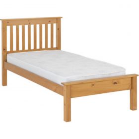 Newquay 3' Single Antique Pine Bed Frame LFE