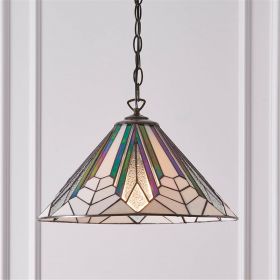 BFS Tiffany Lights Ashbury 1lt Pendant