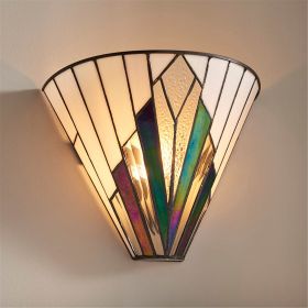 BFS Tiffany Lights Ashbury 1lt Wall