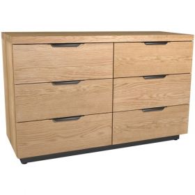 Urban Loft Bedroom 6 Drawer Wide Chest