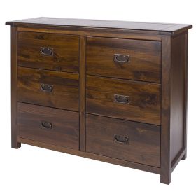 Bali 3+3 Drawer Wide Chest