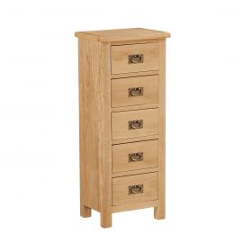 Oakhampton Petite Bedroom Narrow Tallboy