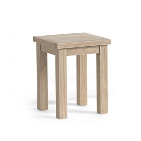 Mansion House Oak White Wash Lamp Table