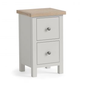 Mansion House Grey Narrow Bedside