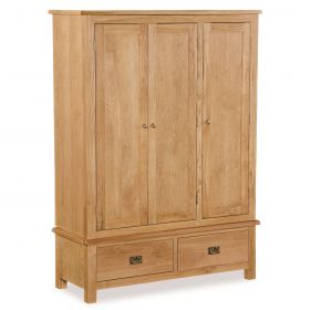 Oakhampton Petite Bedroom Triple Wardrobe