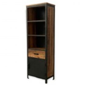 Chapra Mango Large Bookcase with 1 Drawer