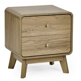 India 2 Drawer Bedside