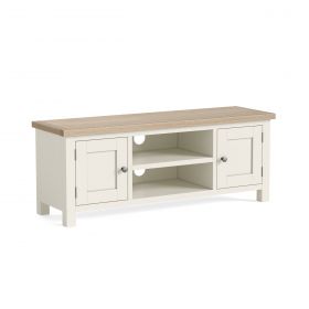 Mansion House White Large TV Unit