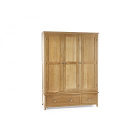 Montrose Oak 3 Door Wardrobe