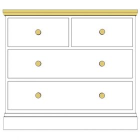 Cornish 2 + 2 Chest Of Drawers