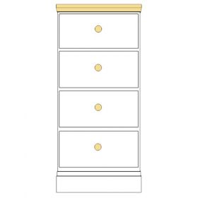 Cornish 4 Drawer Wellington