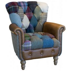 Harlequin Patchwork Armchair