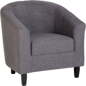Taylor Tubs Tub Chair - Grey Fabric