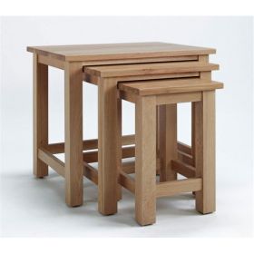 Kingsbridge Dining Nest Of Oak Tables