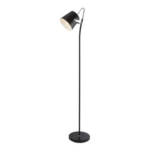  1 Light Floor Lamp - Painted Black BPOSL159