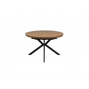 Porto Dining 1.2m (+0.4m) Round Extending Dining Table -