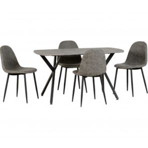 Zante Dining Table With 4 Chairs