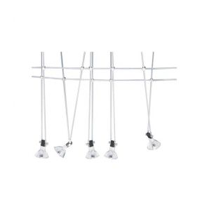  Track & Spotlight 5lt Led Cable Kit, Adjustable Spotlights, Chrome BPOSL320