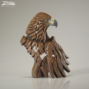 Edge Sculpture Golden Eagle Bust Miniature