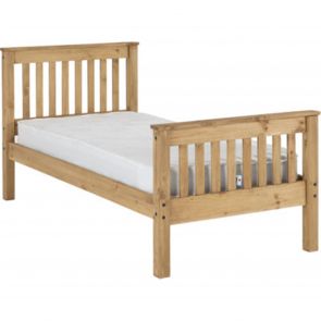 Newquay 3' Single Waxed Pine Bed Frame HFE