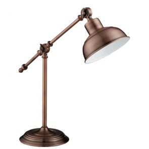  Industrial Adjustable Table Lamp, Antique Copper BPOSL366