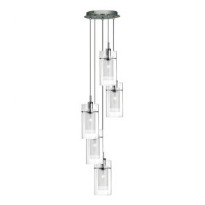  Ss Double Gls 5lt Pendant BPOSL422
