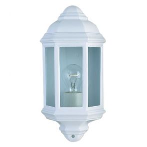  Outdoor & Porch Wall Light White Flush BPOSL514