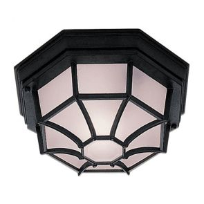  Outdoor & Porch - Black Flush Light BPOSL539