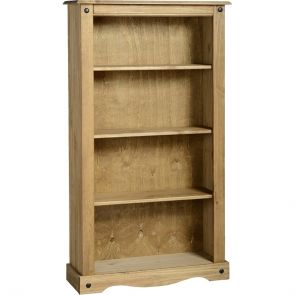 Waxed Pine Dining Medium Bookcase