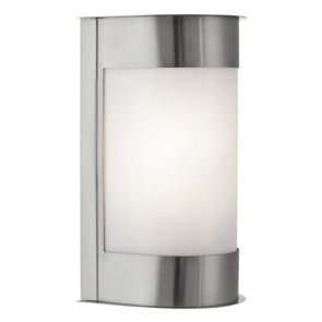 Led Outdoor & Porch Ip44 1lt Ss Vertical Curved W/B BPOSL721