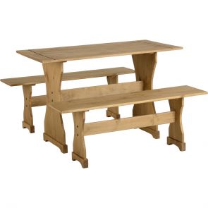 Waxed Pine Dining Dinette Set