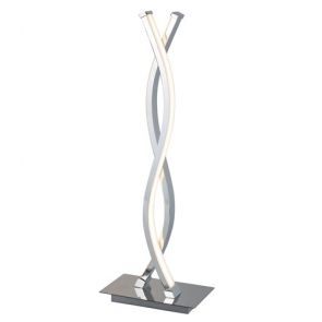  Led Wave Table Lamp, Chrome BPOSL953