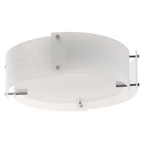  3 Light 4 Panel Frosted Gls Semi Flush BPOSL1003