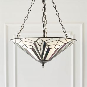 BFS Tiffany Lights Ashbury 3lt Pendant