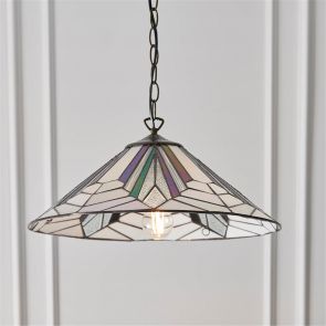 BFS Tiffany Lights Ashbury 1lt Pendant