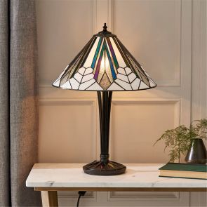 BFS Tiffany Lights Ashbury 2lt Table