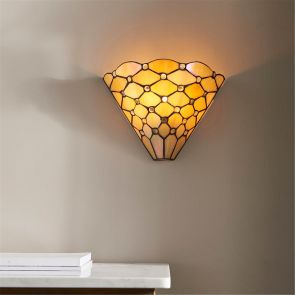 Bfs Tiffany Lights Prawle 1lt Wall