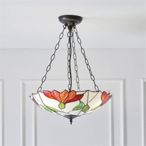 BFS Tiffany Lights Belstone 3lt Pendant