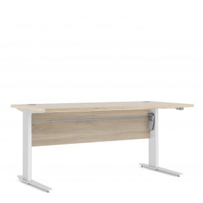 Prime Office Desk 150 cm in Oak with Height adjustable legs with electric control 