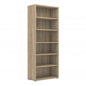 Prime Office  Bookcase 5 Shelves in Oak