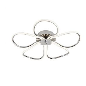  5lt Led Petal Flush, Chrome BPOSL1310