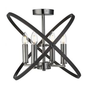  4lt Semi Flush, Pewter BPOSL1355