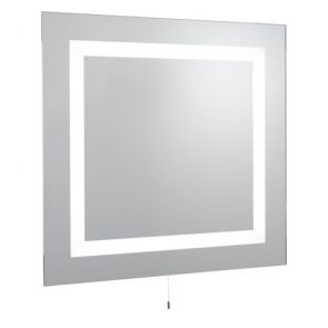  Bathroom Led Mirror Light Ip44 Illuminated Mirror Rectangular - 2 Light Mirror G