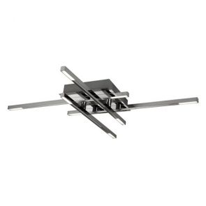  Lattice 4 Arm Ceiling Light With Frosted Glass - Led BPOSL1377